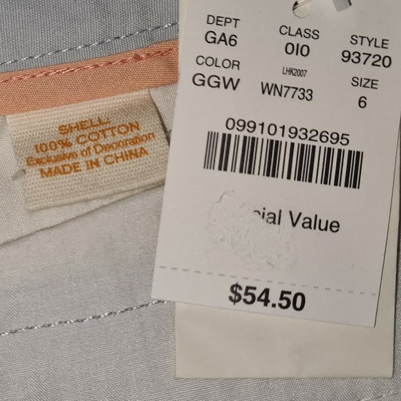 J.Crew NWT Embroidered Whale Chinos Shorts 6 - Picture 7 of 9